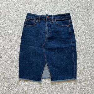 Madewell Denim Pencil Skirt